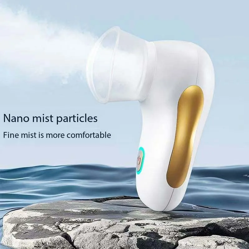 휴대용 나노 눈 스티머 미스트 스프레이 USB 충전식 눈 보습기 온찜질 전기 눈 스프레이어