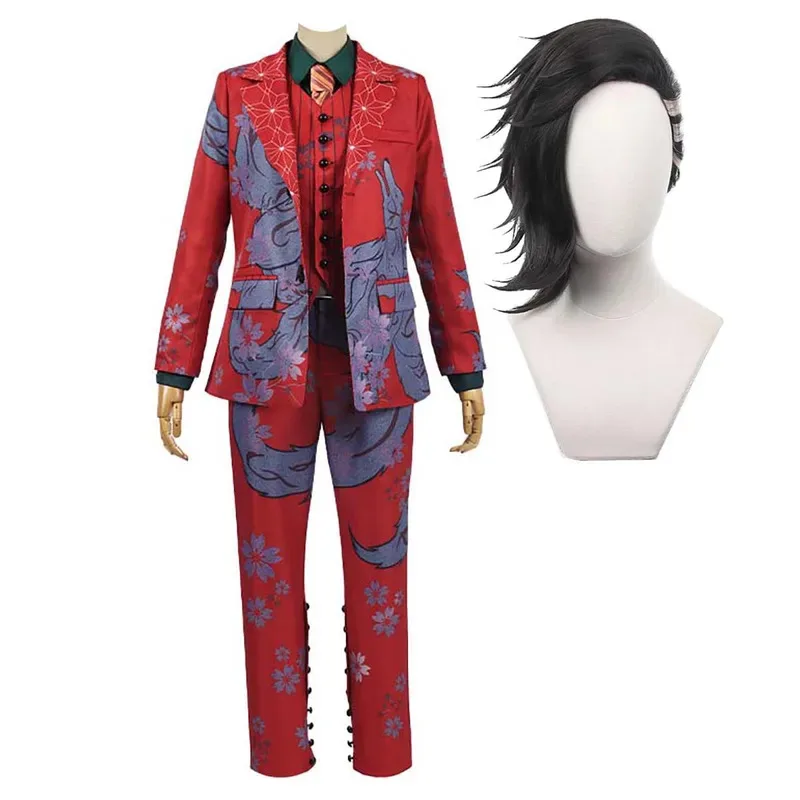 Jeu de rôle d'Halloween Tokyo Revengers Cos Kokonoi Hajime Inui Seishu Costume pour hommes lf[5