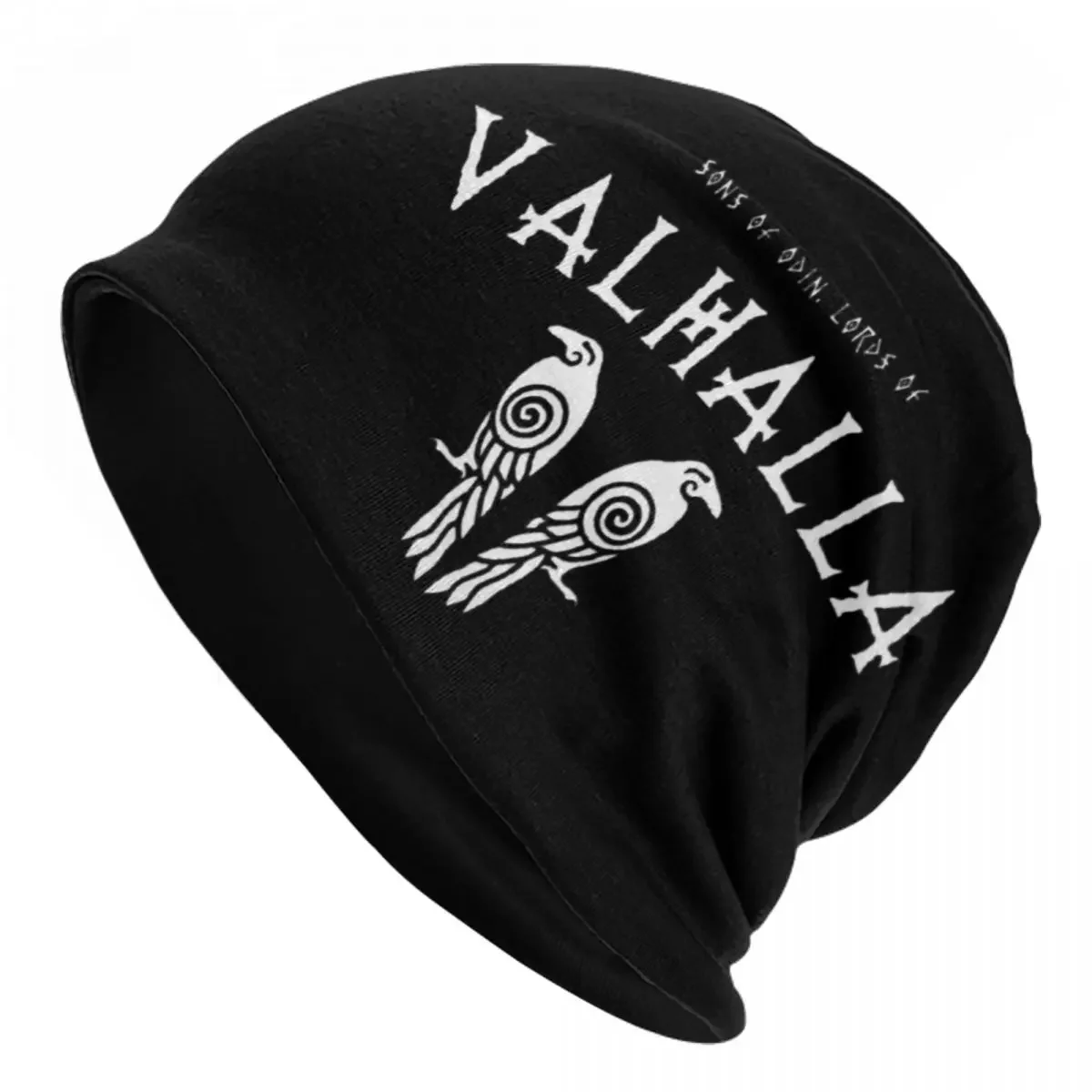 Sons Of Odin Lords Of Valhalla Skullies Beanies Skullies Caps Men Luxury Warm Dual-use Bonnet Knitting Hats