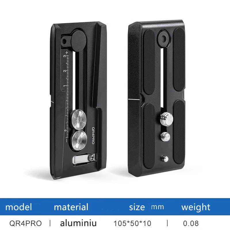 Benro QR2PRO QR4PRO QR6PRO Aluminum Quick Release Plate for S2N S4N S6N S8N Head