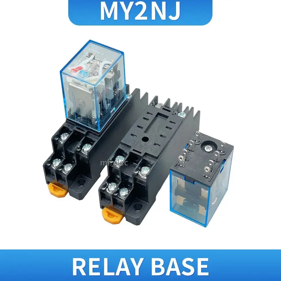 1set  MY2P HH52P MY2 relay 110V 220V 380V  coil high quality general purpose DPDT micro mini relay