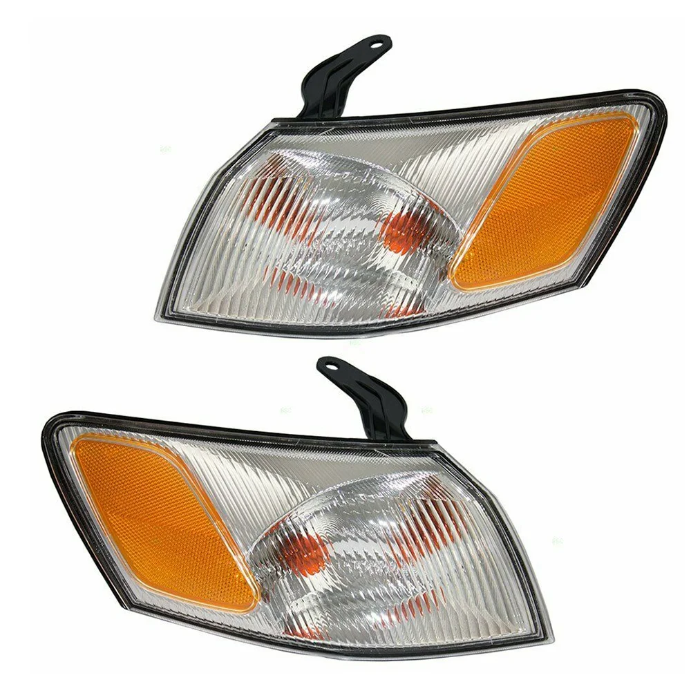 Parking Signal Corner Marker Lights Lamps Lenses for 97-99 Toyota Camry 81520-AA010 81510-AA010