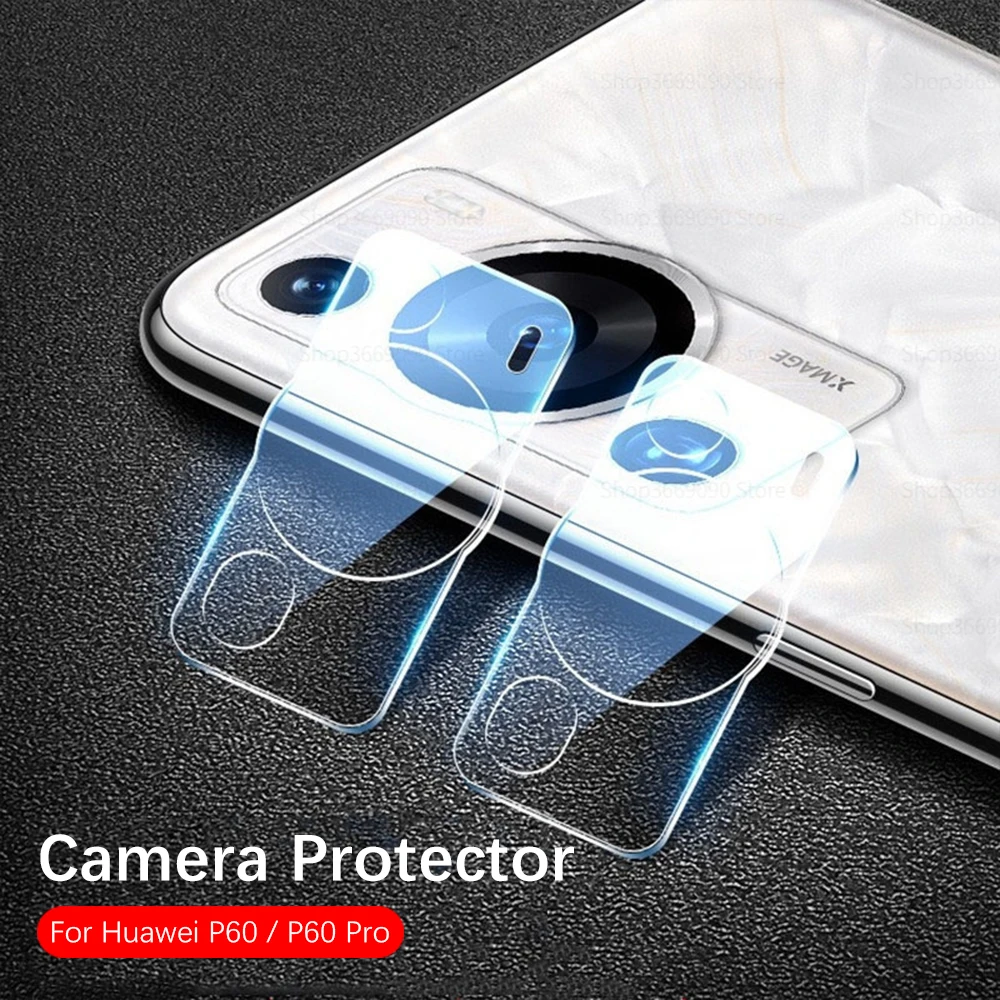 2PCS 3D Camera Lens Tempered Glass Screen Protector for Huawei P60 Pro P60 Art Huawey P60Pro Screenprotector Protective Film