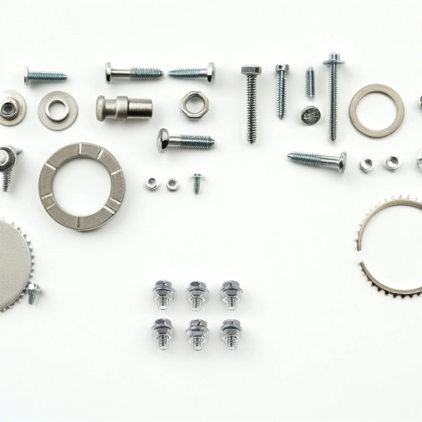 

30pcs Bicycle Brake Components Brake Cable Locking Clamps Durable Anti-Loosening Design For Smooth Quiet Riding Compatible With