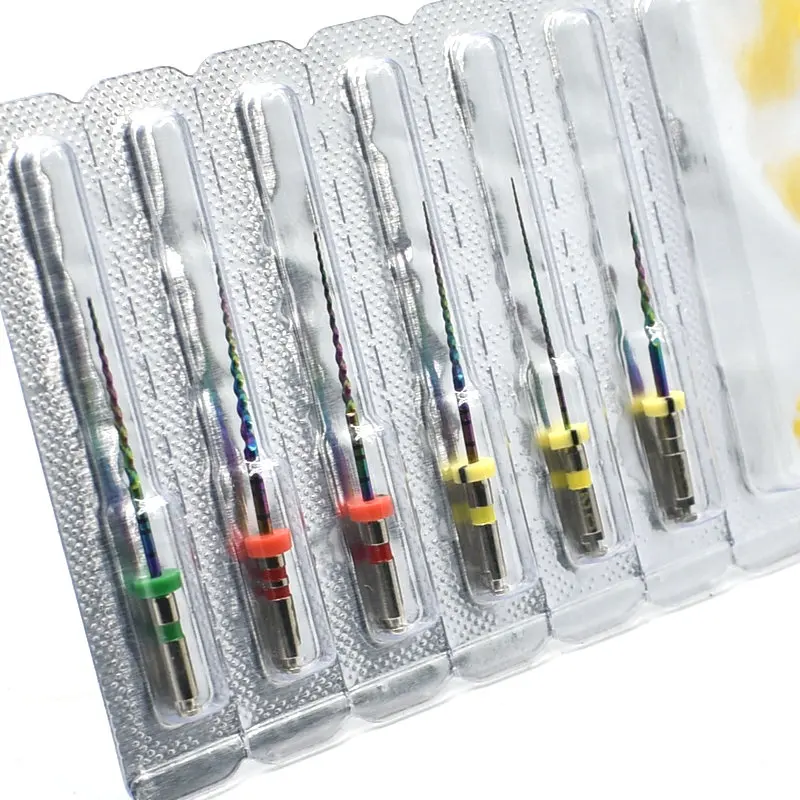 

Dental Class Rainbow Files Thermal Activation Accessories Rotary Super Files Endodontic For Root Cleaning Dentist Canal Files