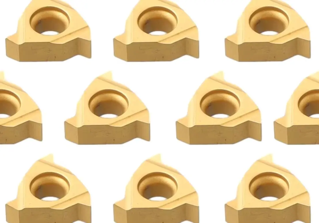 11ER A60 BP010 Carbide Threading Inserts 10Pcs For CNC Lathe Thread Turning Tool Boring Bar For Semi Finishing Indexable Tips