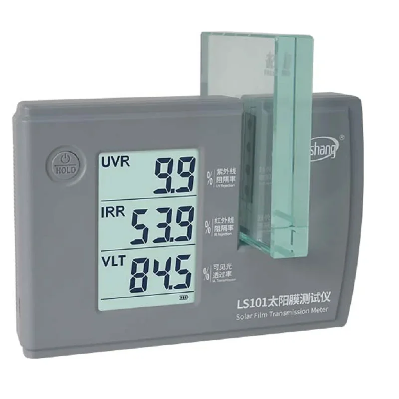 

3 in 1 Window Tint Meter Solar Film Transmission Meter VLT UV Rejection Tester LS101 Tint Glass Solar Film Transmission Meter