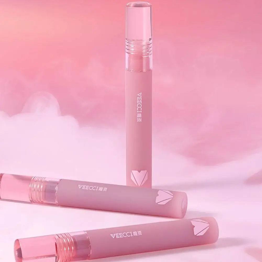 VEECCI マットリップグロス 速乾性フィルム形成技術 高着色 防水 ベルベットマットリップスティック 長時間持続