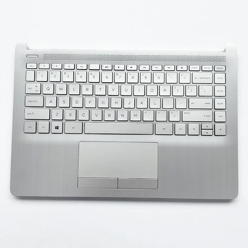 New palmrest upper case keyboard bezel cover touchpad for HP 14-dk 14s-dp 14s-df 14s-cr 14s-cf backlit non-backlit L48648-001