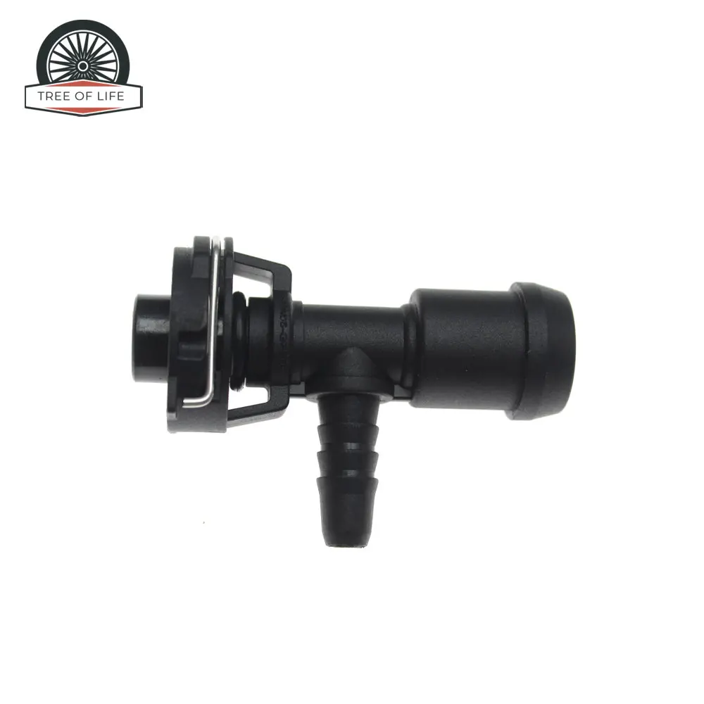For Audi A4 S4 B9 Allroad 2.0 TDI2016-2019 Tee Water Kettle Connector Auto Radiator Water Box Connector  8W0121081BL 8W0121081DE