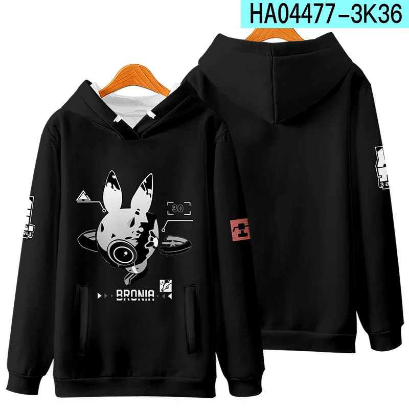 Nieuwe Games Anime Honkai Impact Cosplay Kostuum Esthetische Oversized Hoodie Harajuku Sweatshirts Mannen Unisex Wram Lange Mouwen Kawaii