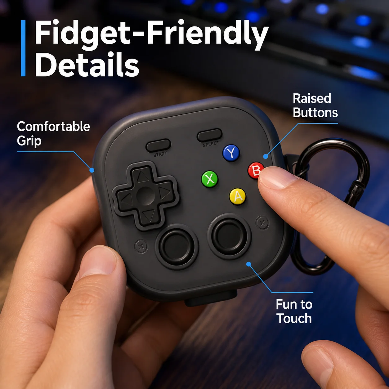 For Samsung Galaxy Buds 4/4Pro Protective Case Precise Cutout Galaxy Buds4 Pro Gamepad-Style Case for Samsung Buds 4 Buds4 Funda
