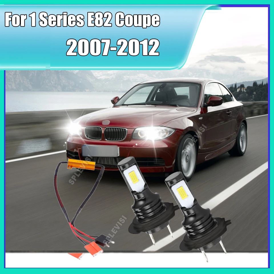 

Led CSP Mini H7 LED Car Headlight Bulbs Canbus 70W/Pair Easy Setup For Bmw 1 Series E82 Coupe 2007 2008 2009 2010 2011 2012