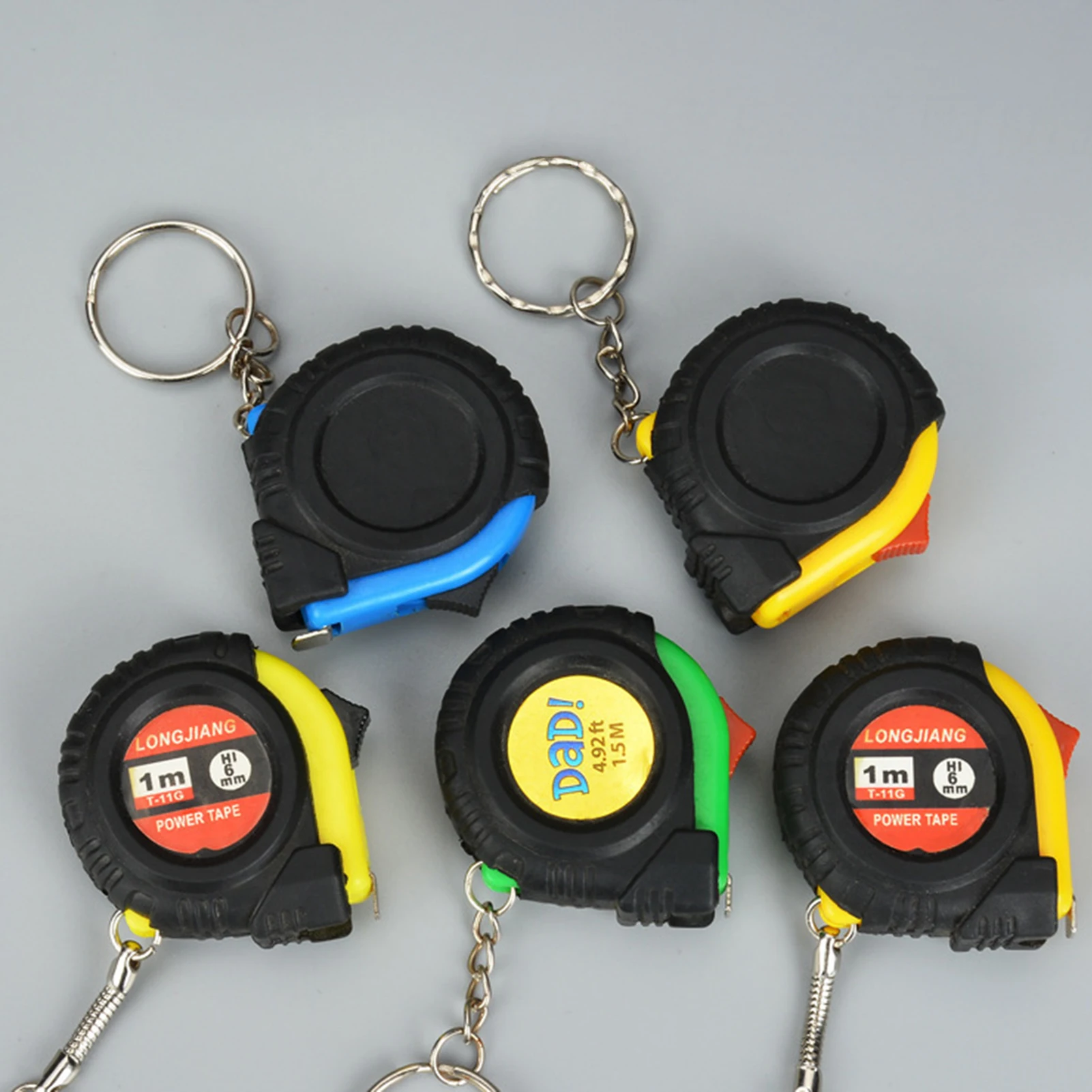 

Portable 1m Tape Measure Anti Cutting Rubber Tape Measure For Woodworking Plumbing Measurement Durable ABS Steel Tape Measure