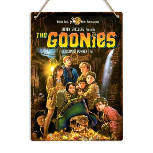 THE GOONIES Retro Vintage 80s Movie Poster Metal Print Sign Wall Plaque Man Cave