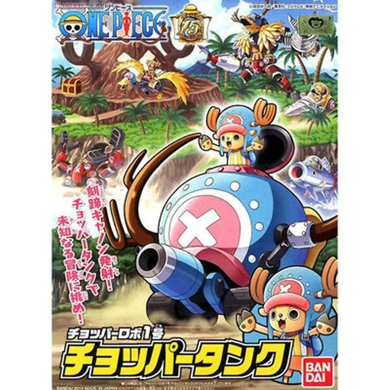 Bandai Originele Echt Een Stuk Chopper Robo 1 2 3 4 5 Anime Actiefiguren Speelgoed voor Kinderen Gift Assembly Model ornamenten