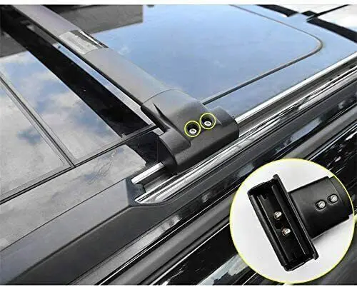 2Pcs Roof Rail Racks Cross Bars Crossbar Fits for Jeep Grand Cherokee 2011-2021