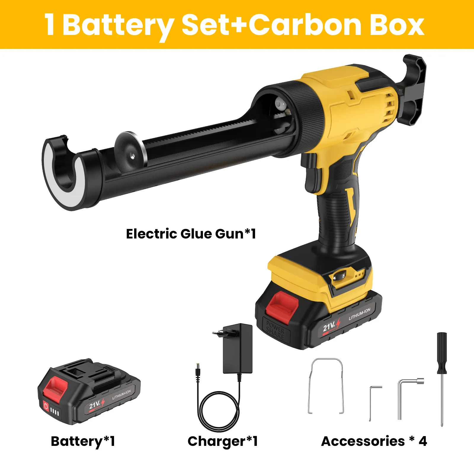 Pistolet à mastic électrique sans fil 18V compatible avec la batterie Makita série B, 6 vitesses variables, affichage numérique, lumière LED, prévention automatique de la goutte à goutte, pour silicone, mastic neutre, travaux de construction et d'étanchéité
