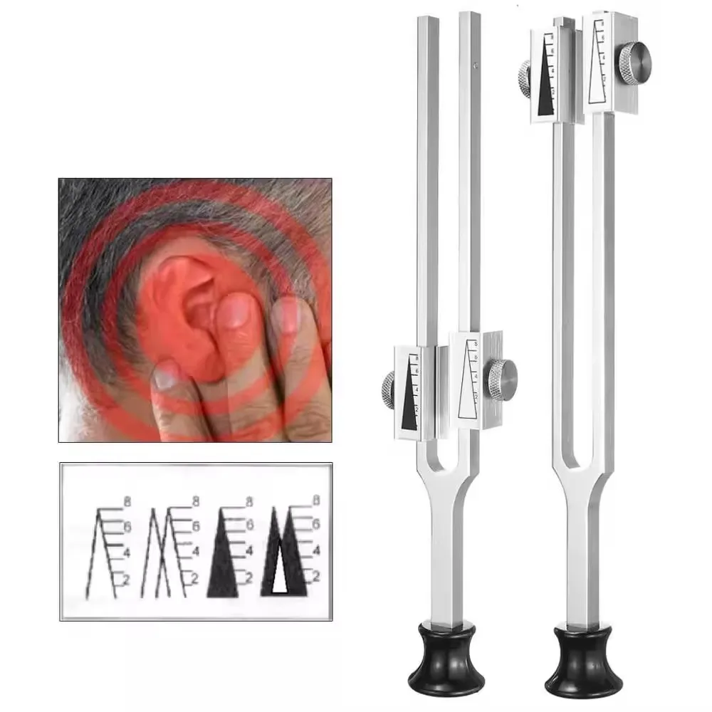 64Hz 128Hz Rydel Seiffer Tuning Fork Chakra Hammer Neurological Internal Nerves Neurology Test Sound Vibration Massage Stick C2