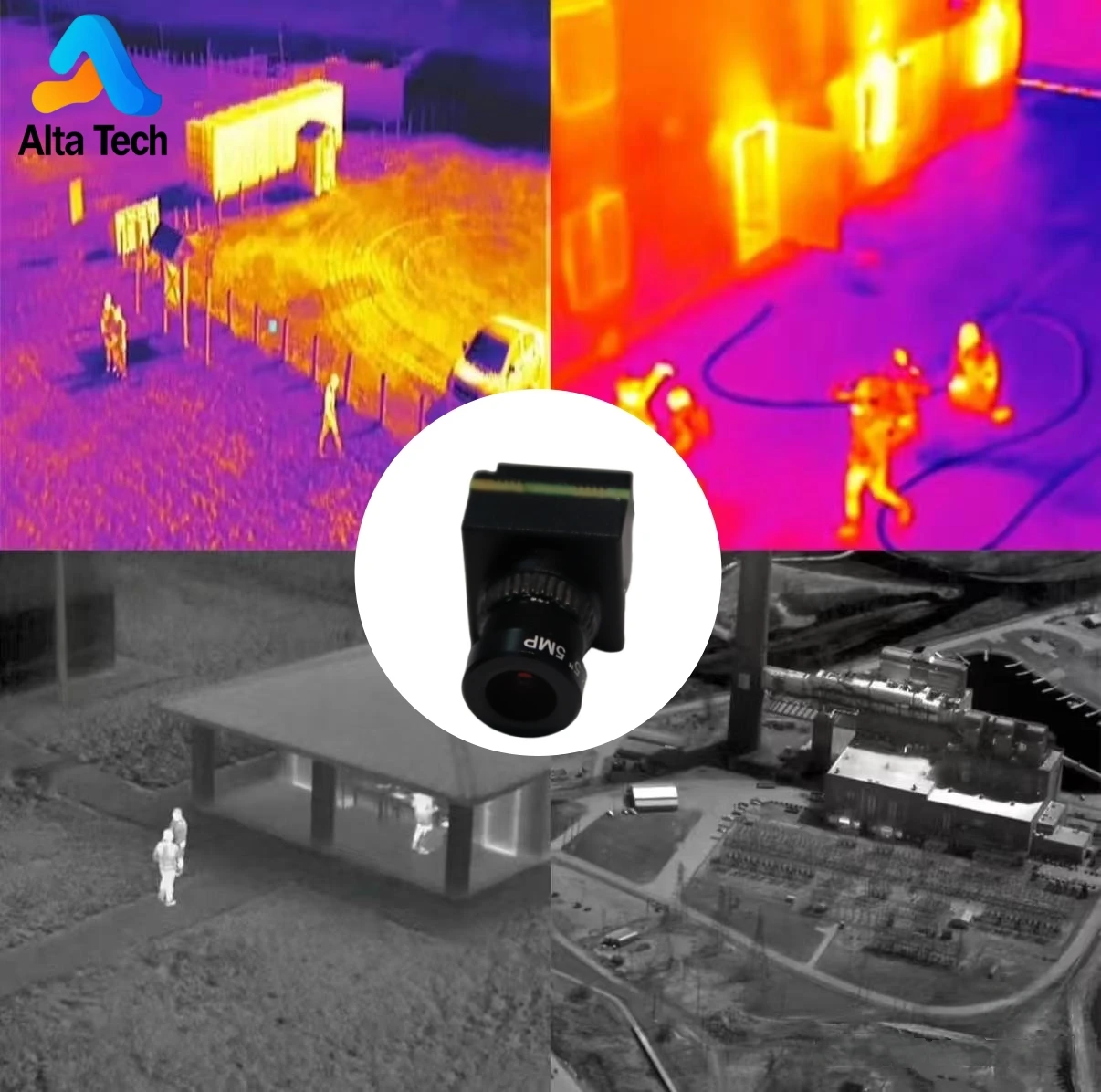 

384x288 12μm Thermal Camera Mini Module Uncooled Night Vision Thermal Camera