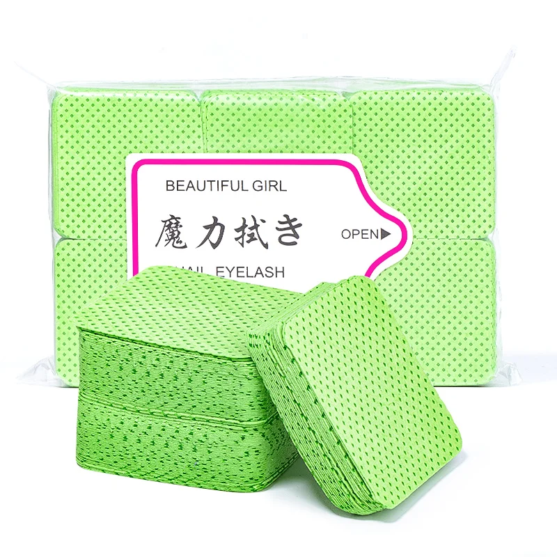 Lint Free Cotton Pads Nail Polish Remove Wipes Cleaning Tool Nail Art Cleaning Wipes Tips UV Gel Polish Removal Pad Paper Wipes