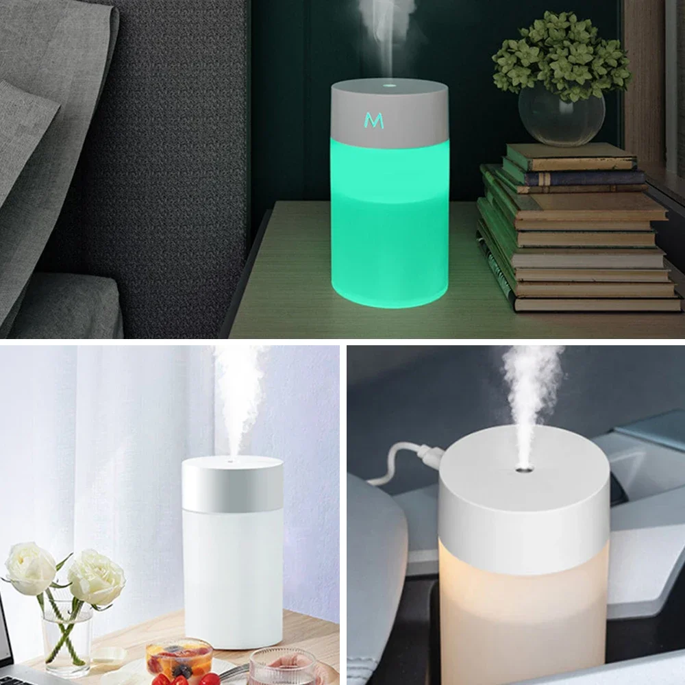 Portable Smart Humidifier for Home Car Oil USB Fresh Aroma Diffuser Mute Diffuser Machine Evaporative Humidifier