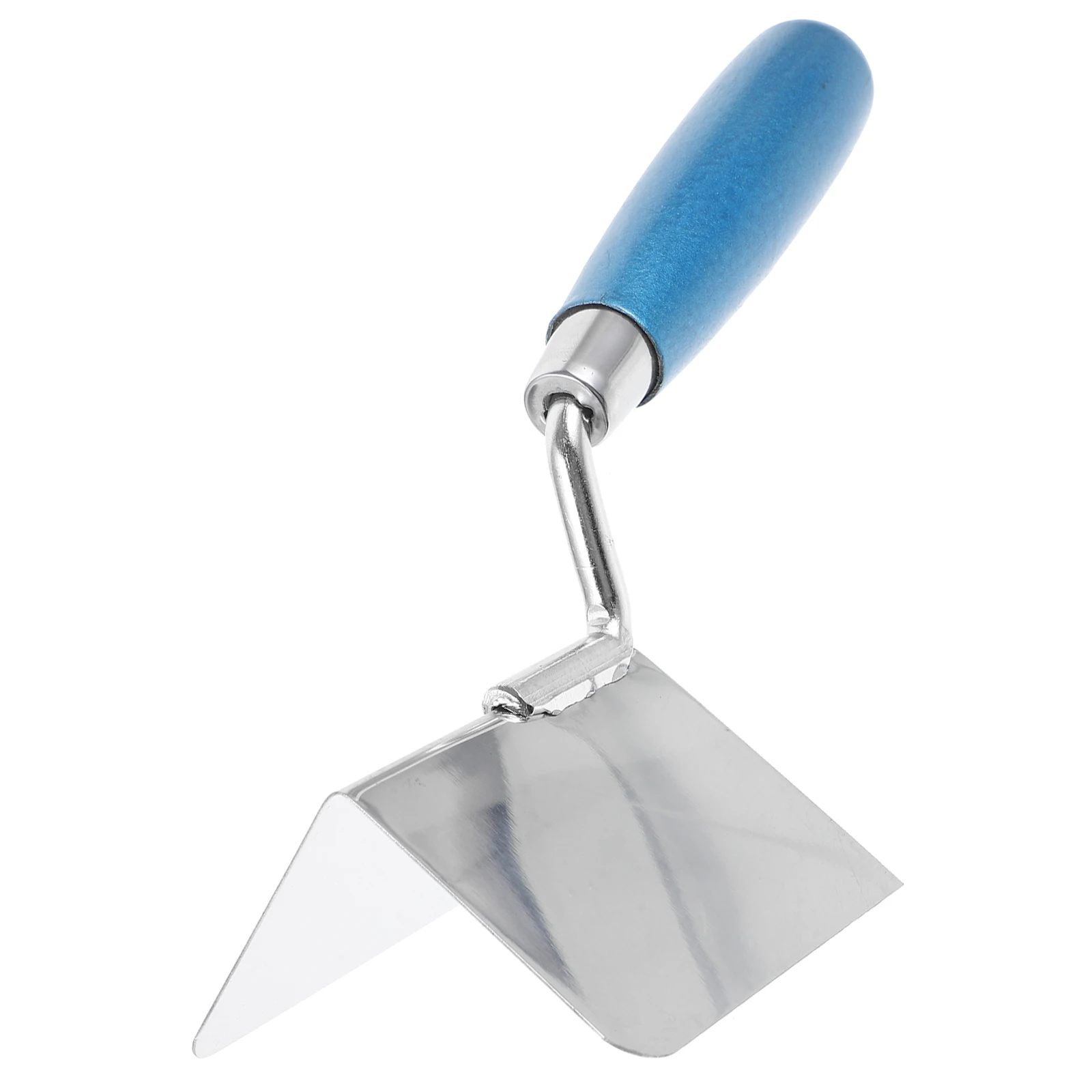 Drywall Corner Tool Outside Corner Trowel Stainless Steel Plastering Trowel Handble Plaster Drywall Finishing Tool Internal