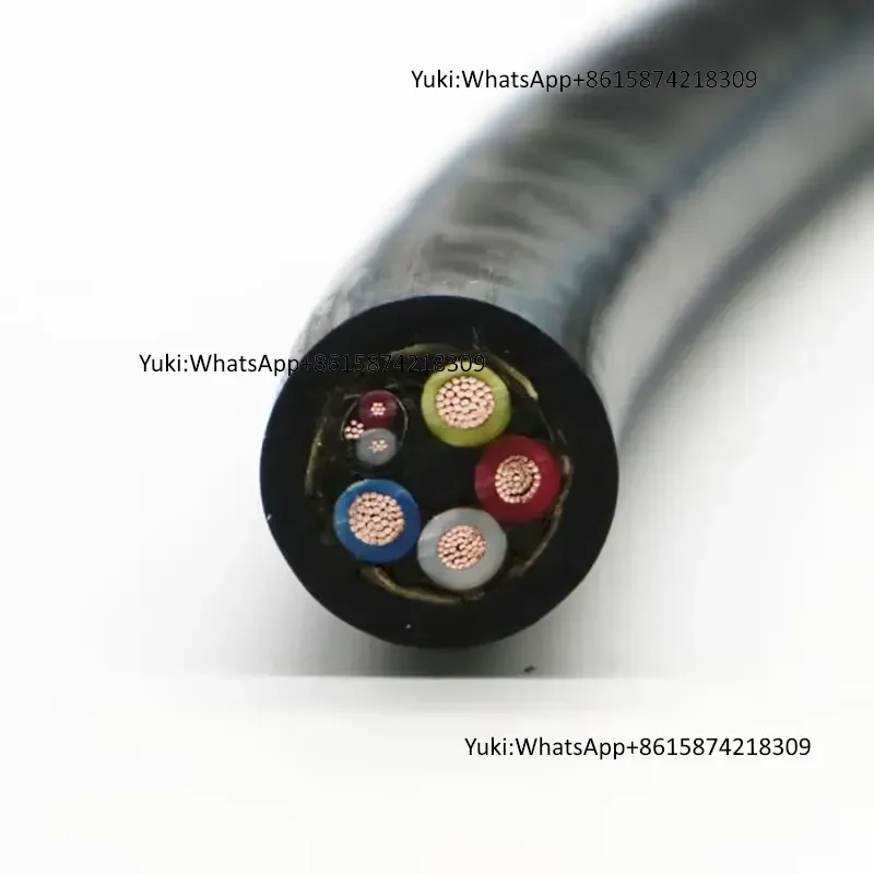 High Flexible Watertight Copper PUR Jacket 300/500V 2-8 Cores Underwater Umbilical Cable