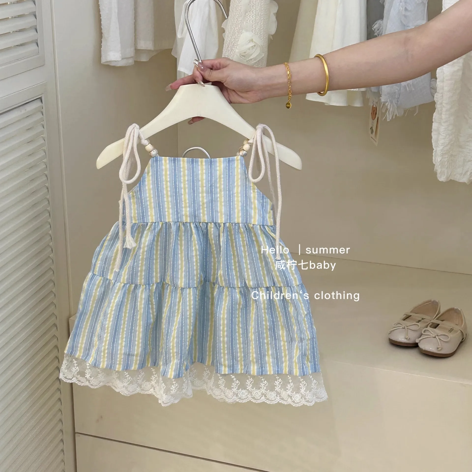 2025 夏の女の子カジュアルドレス子供のビーチドレス新しい - Summer Dresses Yours Clothing のレビューと価格