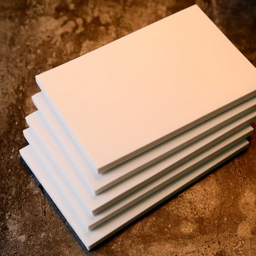 

5 Pcs Rubber Carving Blocks 15x10x0.6cm White DIY Handmade Stamp Material Art Practice Gift Household Storage Collectibles