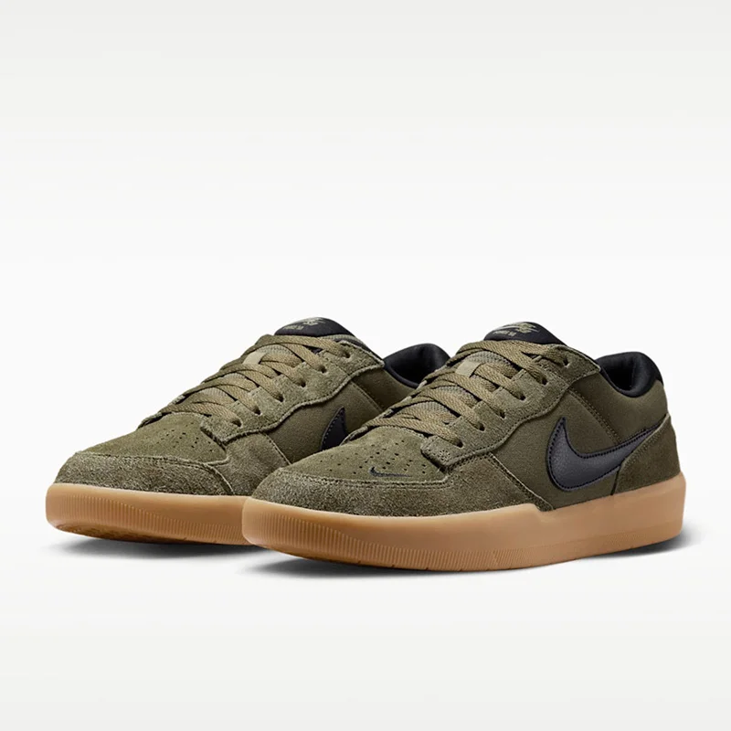 Nike IQ8398-200 2026 New Low Top Skate Shoes Olive Suede Gum Sole Casual Street Sneakers Outperform Peer Skate Footwear - view 4