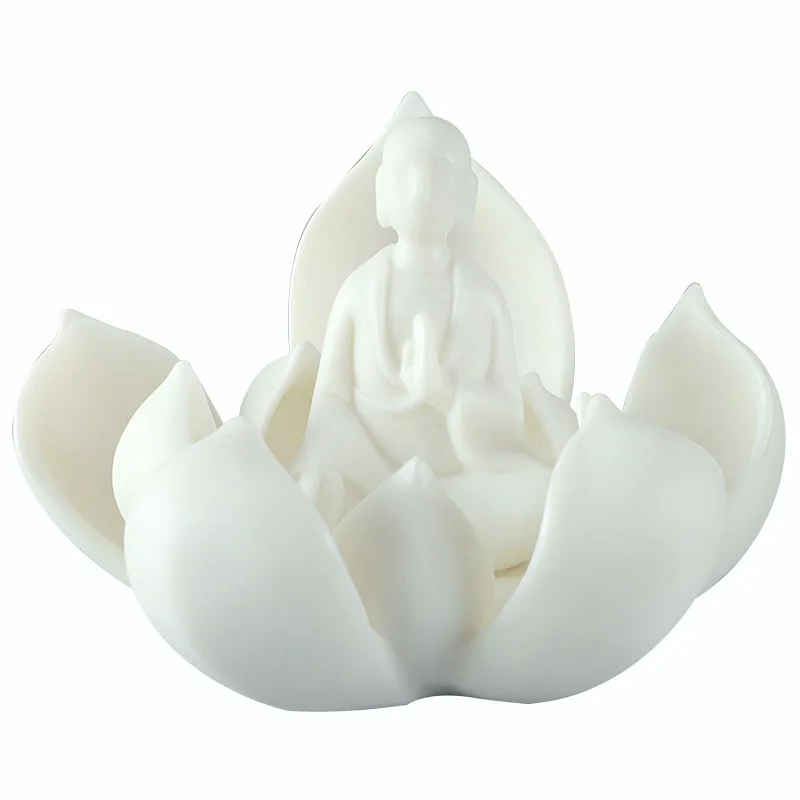 Xiaoxiangxiang monk indoor white porcelain zen seat