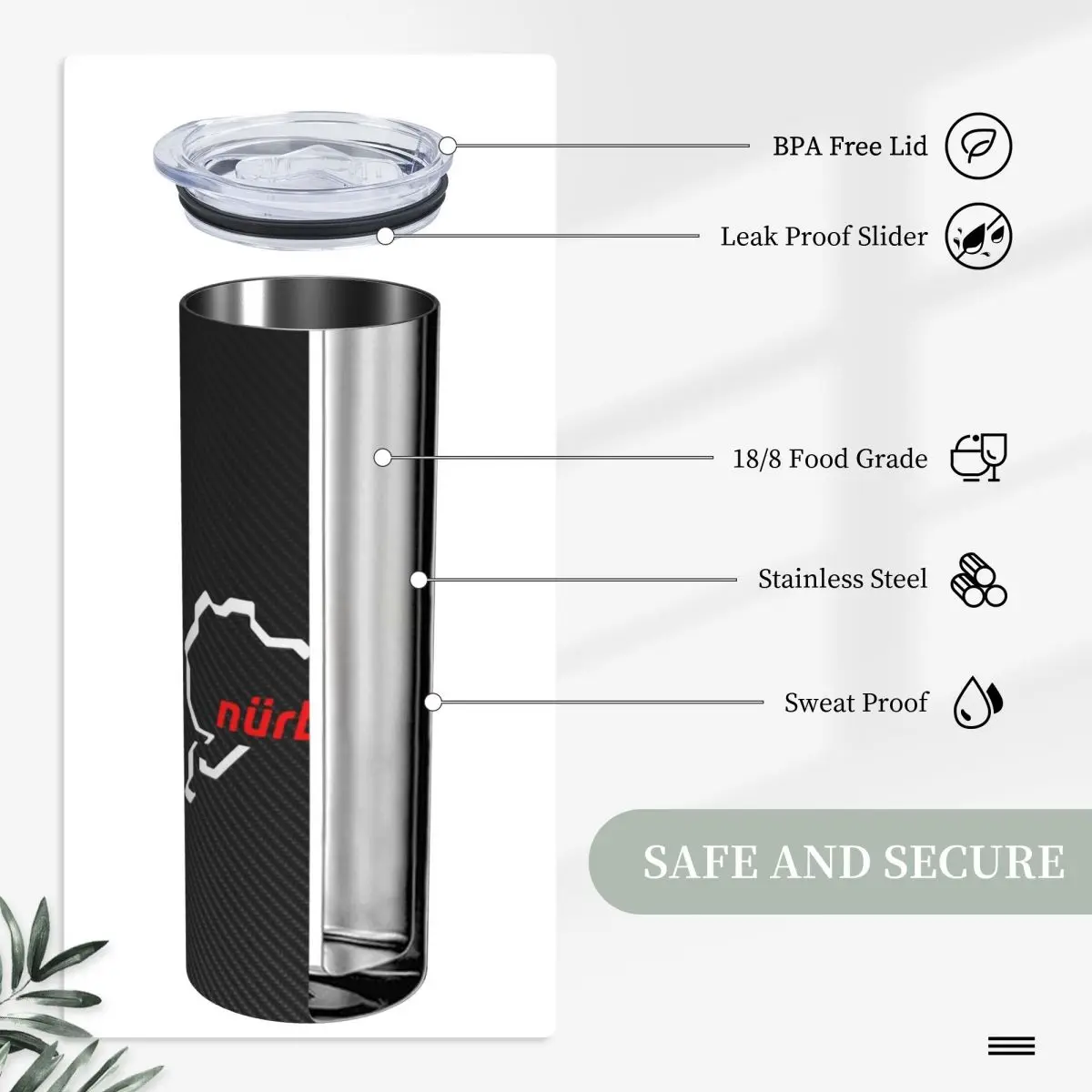Borraccia Termica Isolata Sott - Tumbler 20Oz White recensione e prezzo