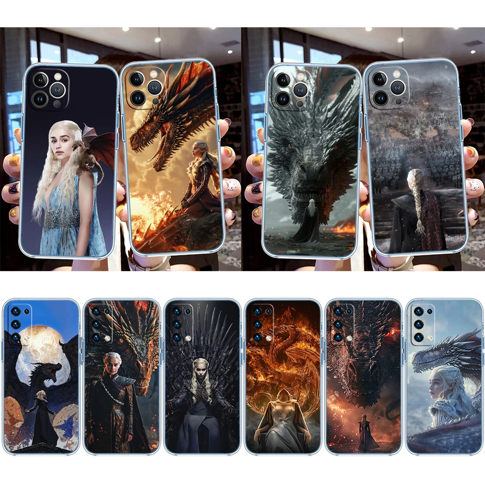 Dragon Mother Transparent Phone Case for Motorola G40 G04 G05 One Ace Action  Fusion Plus Hyper Macro Vision Zoom view 2
