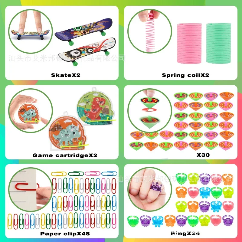 868Pcs Fun Pop Push Bubble Fidget Sensory Toy Assortment Giveaway Pinata Filler Bulk Stress Reliever Toys for Kids Birthday Gift