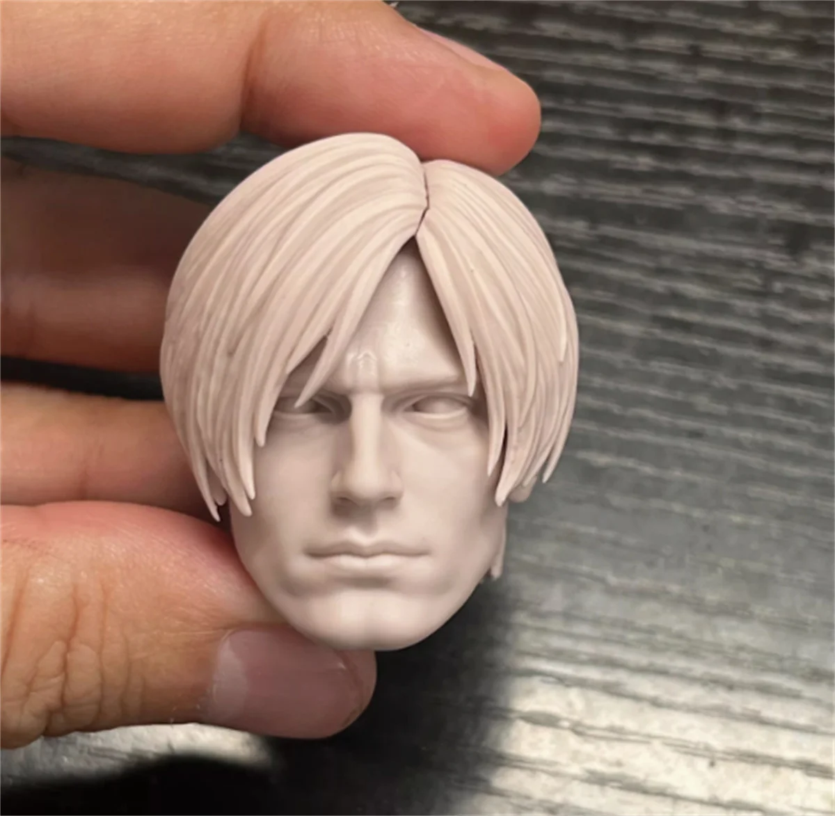 

1/6th Мужские волосы Леон мужская голова убийцы Скульптура аниме подходит 12 дюймов аниме фигурка киноактер TBLeague TBL PH солдат