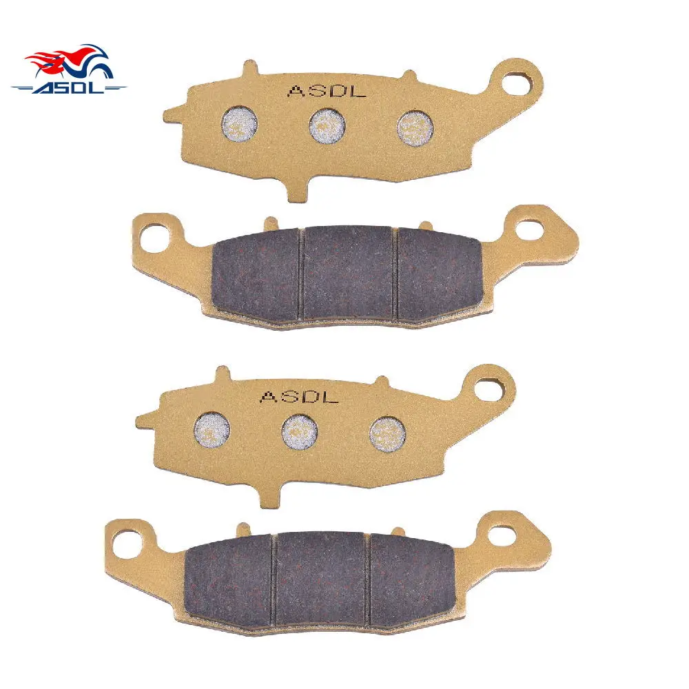 Motorcycle Front and Rear Brake Pads Set for SUZUKI GSF650S GSF 650 GSF650SK5 SK6 Faired Bandit 650 Non ABS 2005 2006 650CC