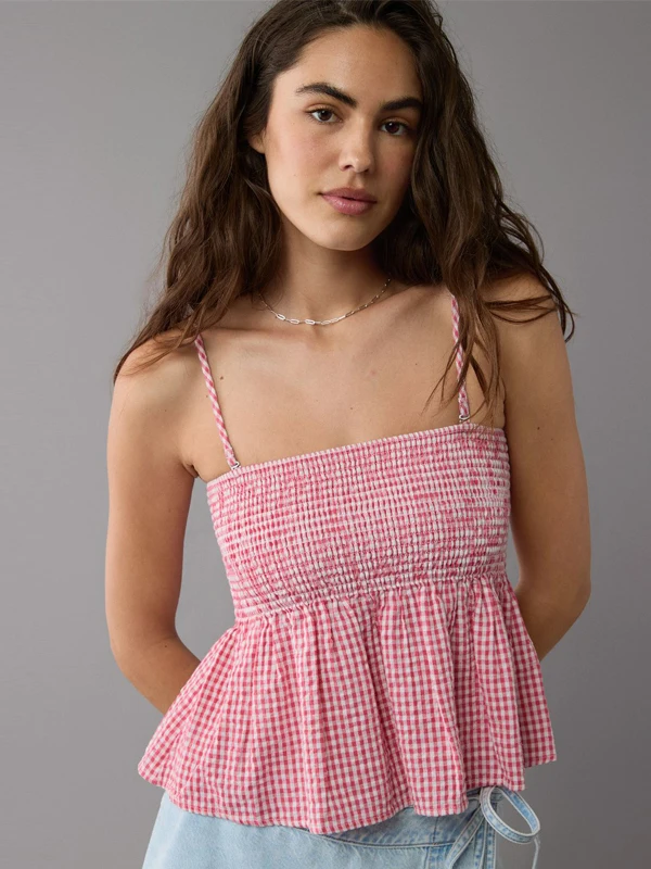 Top Retro de Hong Kong, Estilo Informal, con Tirantes en V, para Mujer, Verano, Juvenil, Versátil, Adelgazante