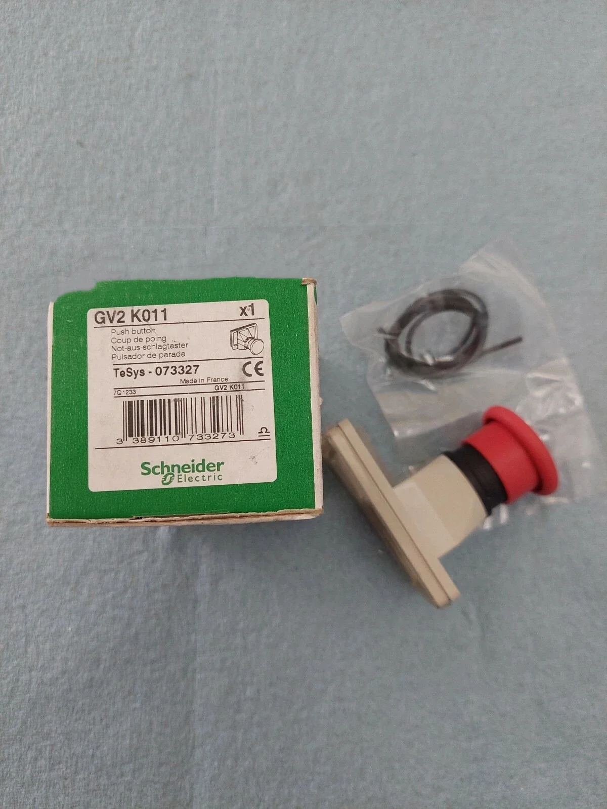 

GV2-K011 GV2K011 Emergency stop pushbutton - spring return