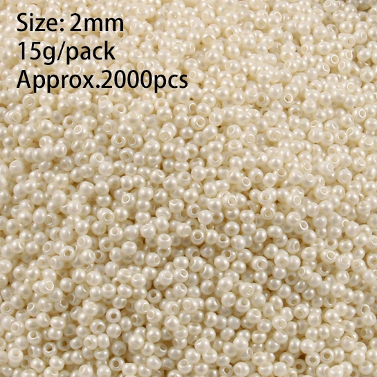 LNMBII Glass Seed Beads 2mm 2000 Pieces 3