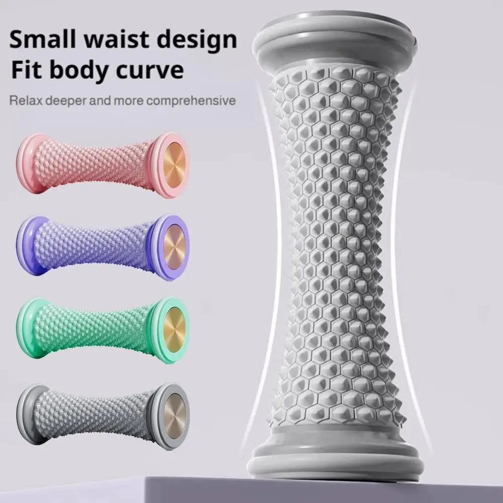 Foot Massager Massage Roller Yoga Massage Ball Plantar Fascia Roller Plastic Manual Foot Massager Muscle Relaxation Care 2026