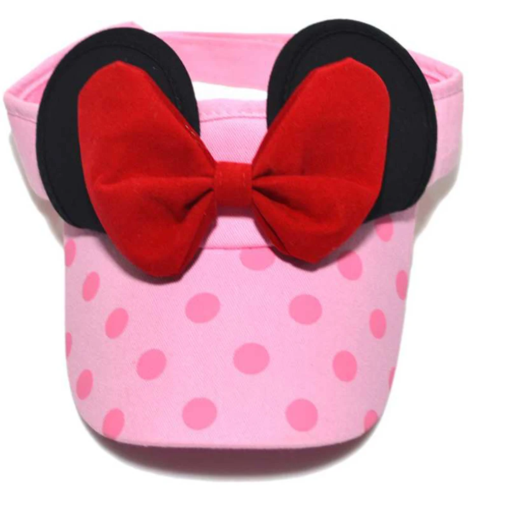 Cute Baby Hat Bows Summer Children Girl Sun Hat Accessories Outdoor Sport Girls Baseball Cap Bonnet Enfant For Kids 1-4 Years