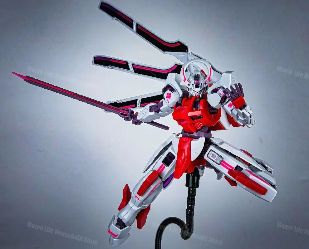 New JMS Model 1/144 Hg Mdx-0003 Red Schwarzette Assembly Model Kits Anime Action Figure Robot Moveable Plastic Model Gifts Toys