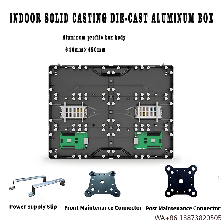 شاشة LED عالية الوضوح P1.25 شاشة فيديو ثابتة داخلية نموذج جديد لمتجر البيع بالتجزئة وعرض إعلانات مركز التسوق