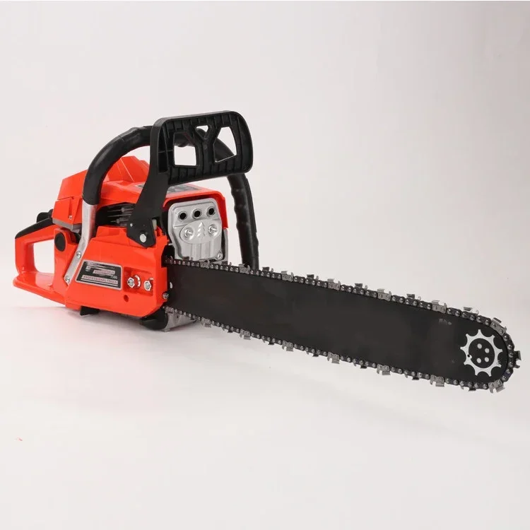 

High Quality Professional 58Cc 2 Strokes Easy Start Long Chain Petrol Chain Saw Wood Cutting Machine Gasoline Chainsaw/