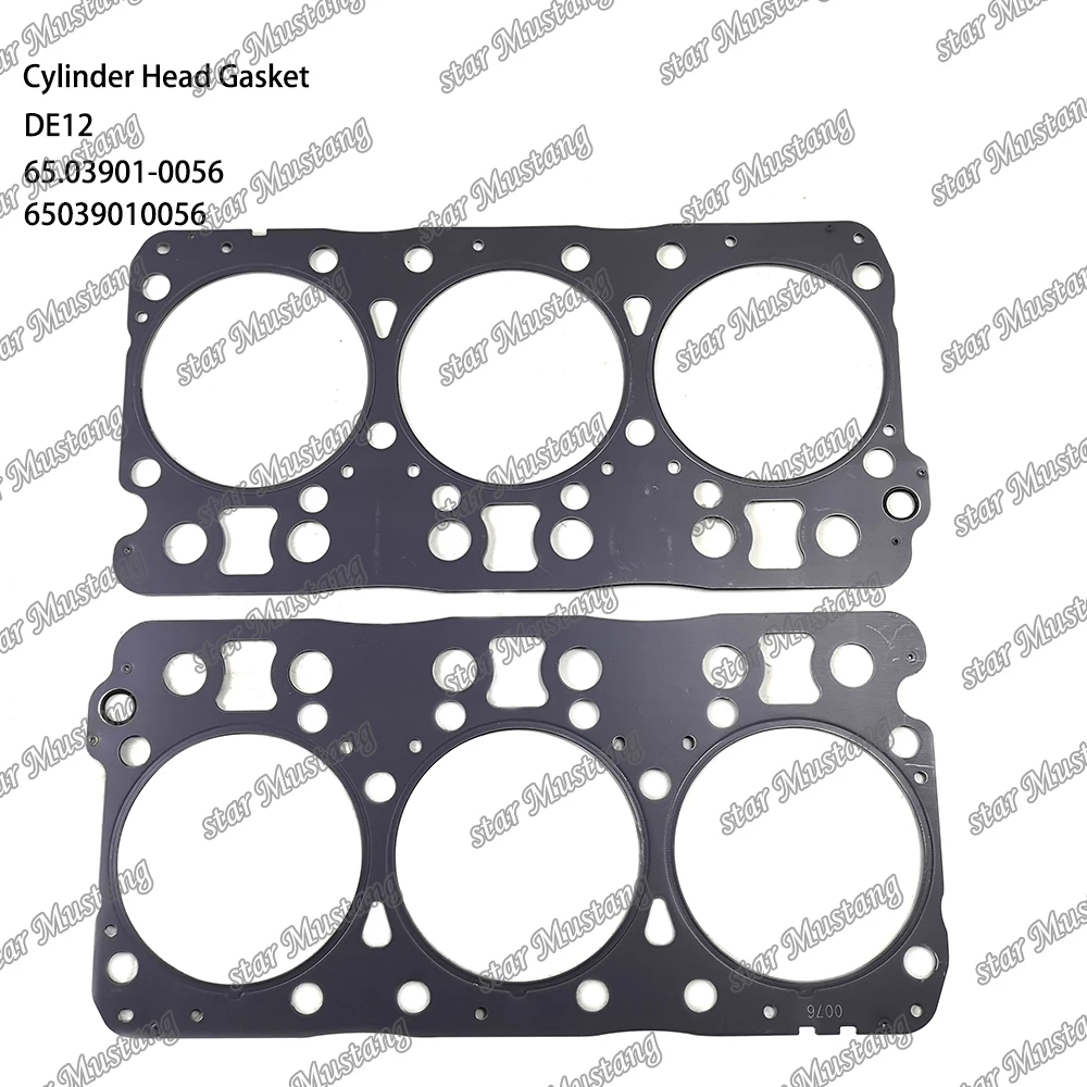 DE12 Cylinder Head Gasket 65.03901-0056 65039010056 Suitable For DOOSAN Engines Parts