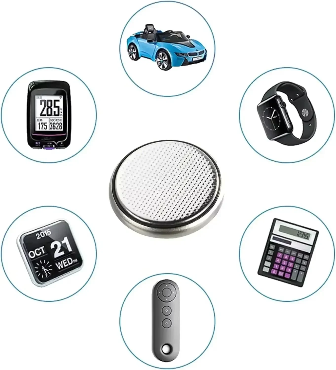 Laris 5-50 Buah Baterai Lithium CR1625 3V Baterai Sel Koin Tahan Lama untuk Jam Tangan Kunci Fob Monitor Glukosa Jarak Jauh Mobil