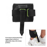 Foot Drop Orthotic Brace Ankle Support Brace Adjustable Foot Postural Corrector Plantar Fasciitis Therapy Splint Feet Care Tool