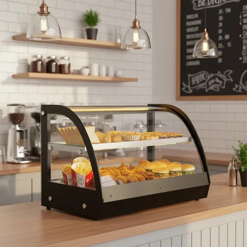

Commercial Tabletop Constant Temperature Warming Cabinet with Humidification and Heat Preservation Functions