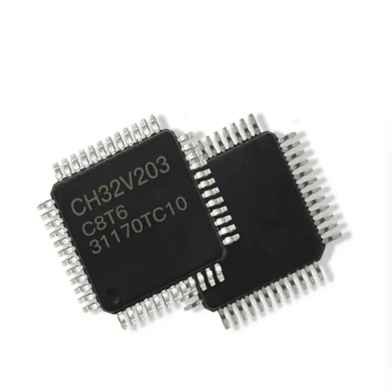 5pcs CH32V203 CH32V203F6P6 CH32V203C8T6 CH32V203K8T6 32V203F6P6 32V203C8T6 32V203K8T6 32-bit RISC-V 144MHz IC chipset in stock
